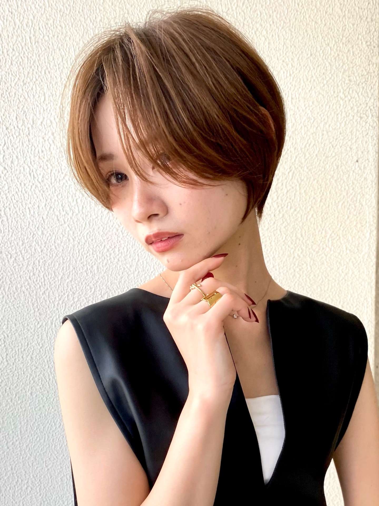 【ショート】クールに大人っぽく行きたいなら前髪なしショートヘア！